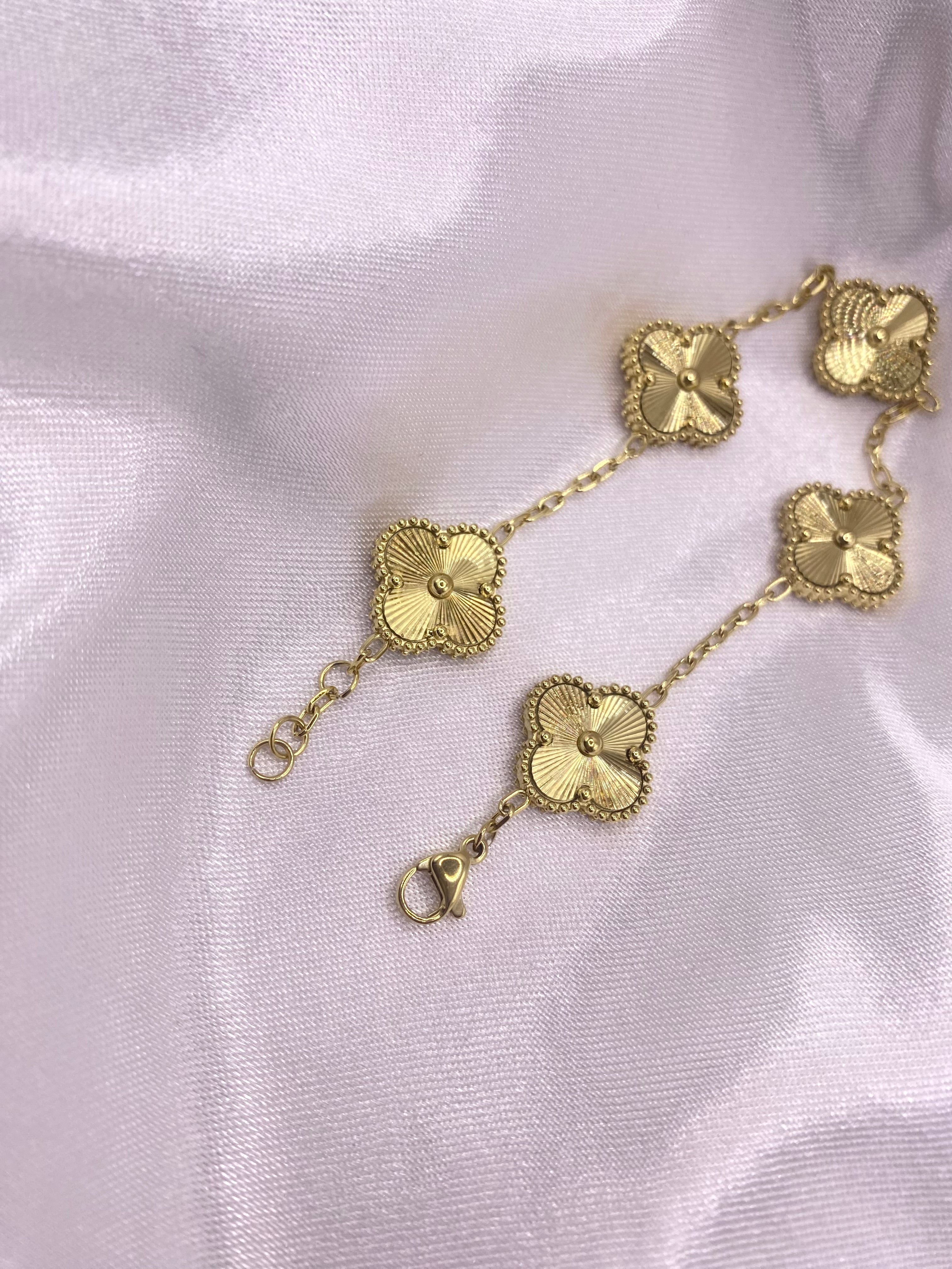 Clover Bracelet Goldplated