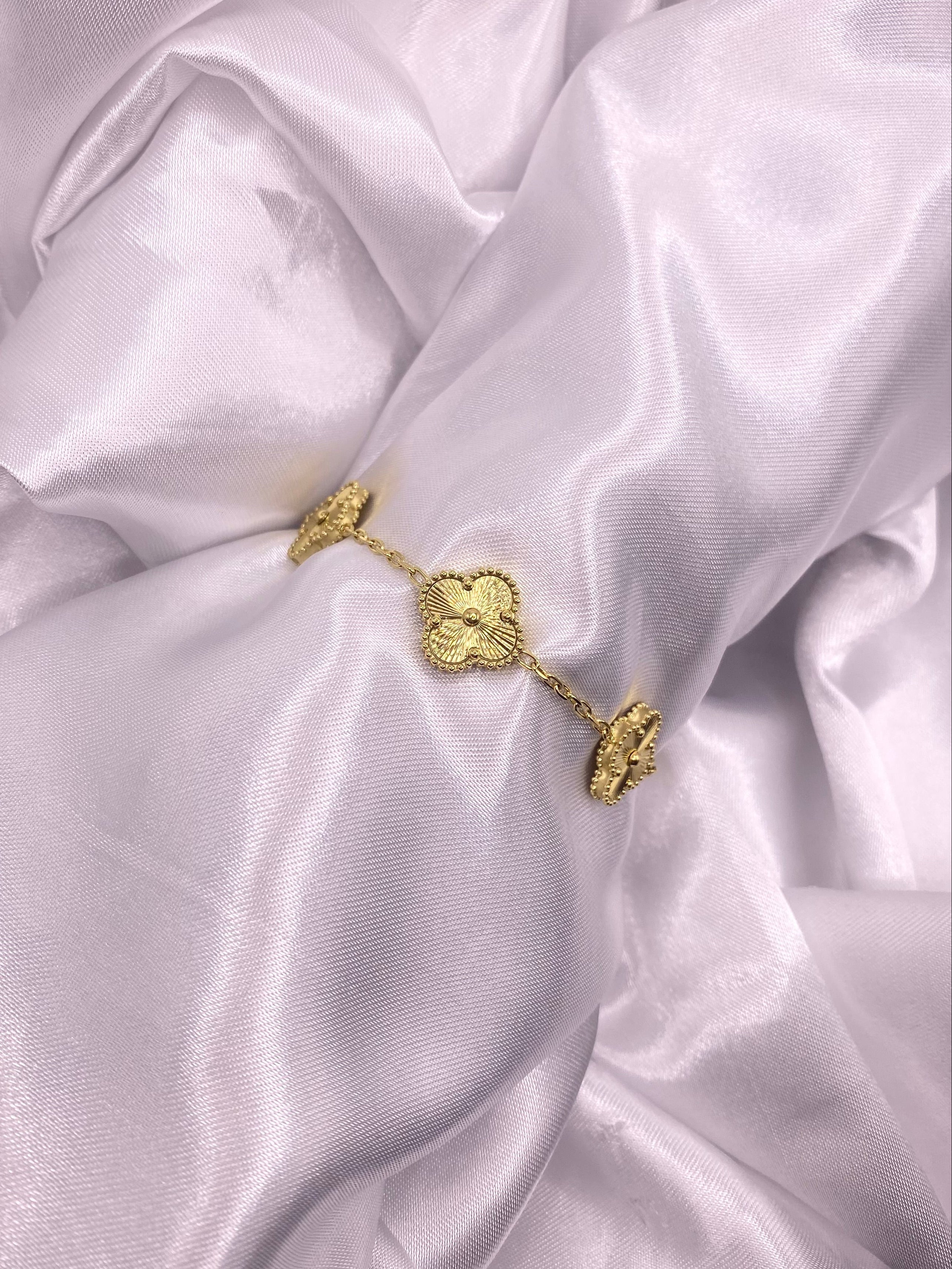 Clover Bracelet Goldplated