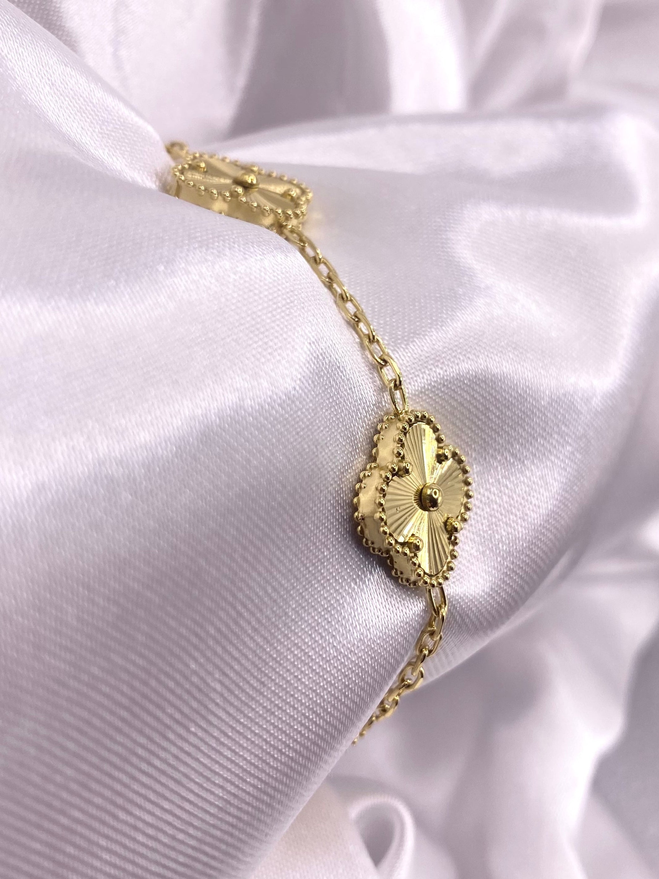 Clover Bracelet Goldplated