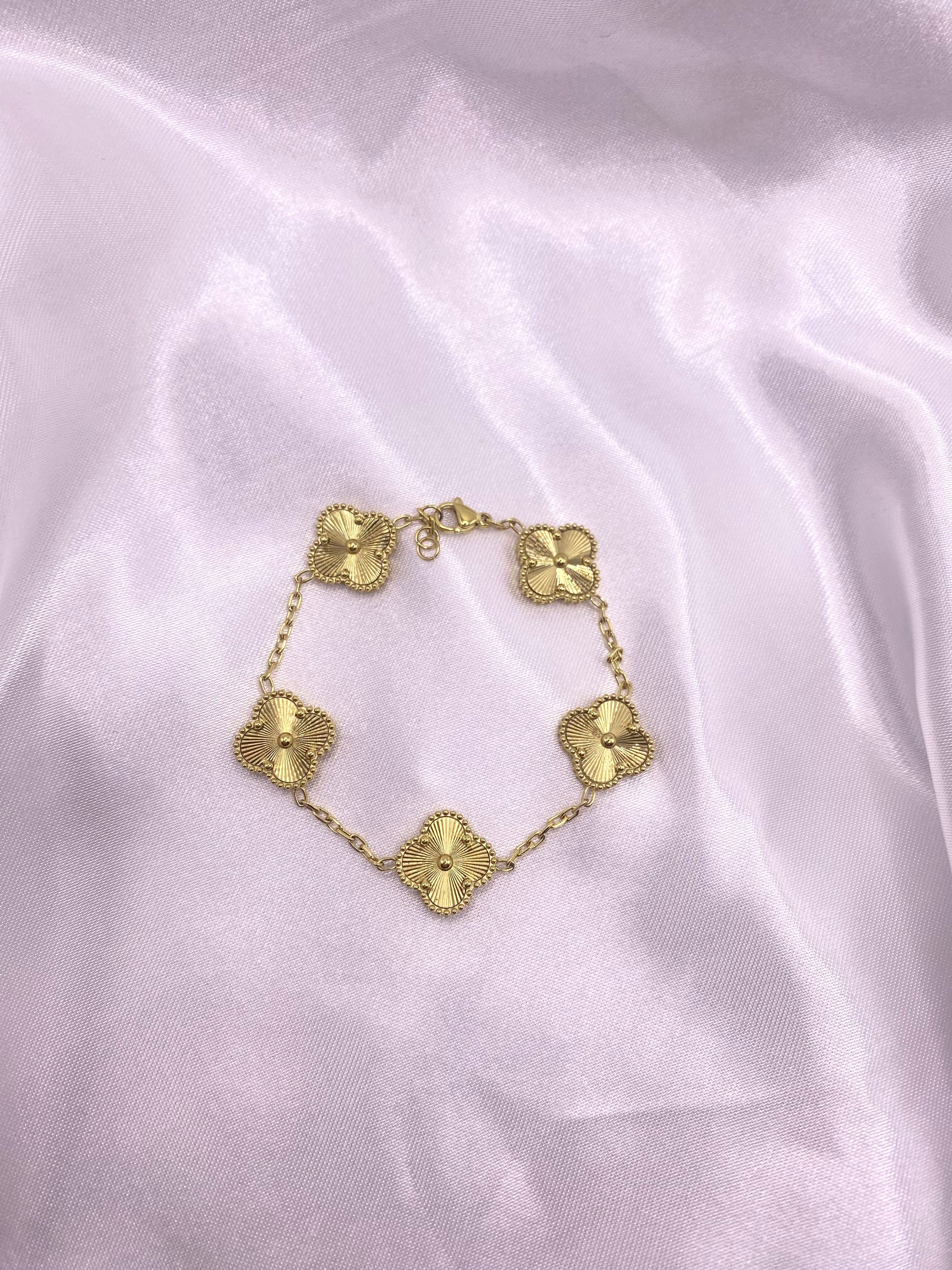 Clover Bracelet Goldplated