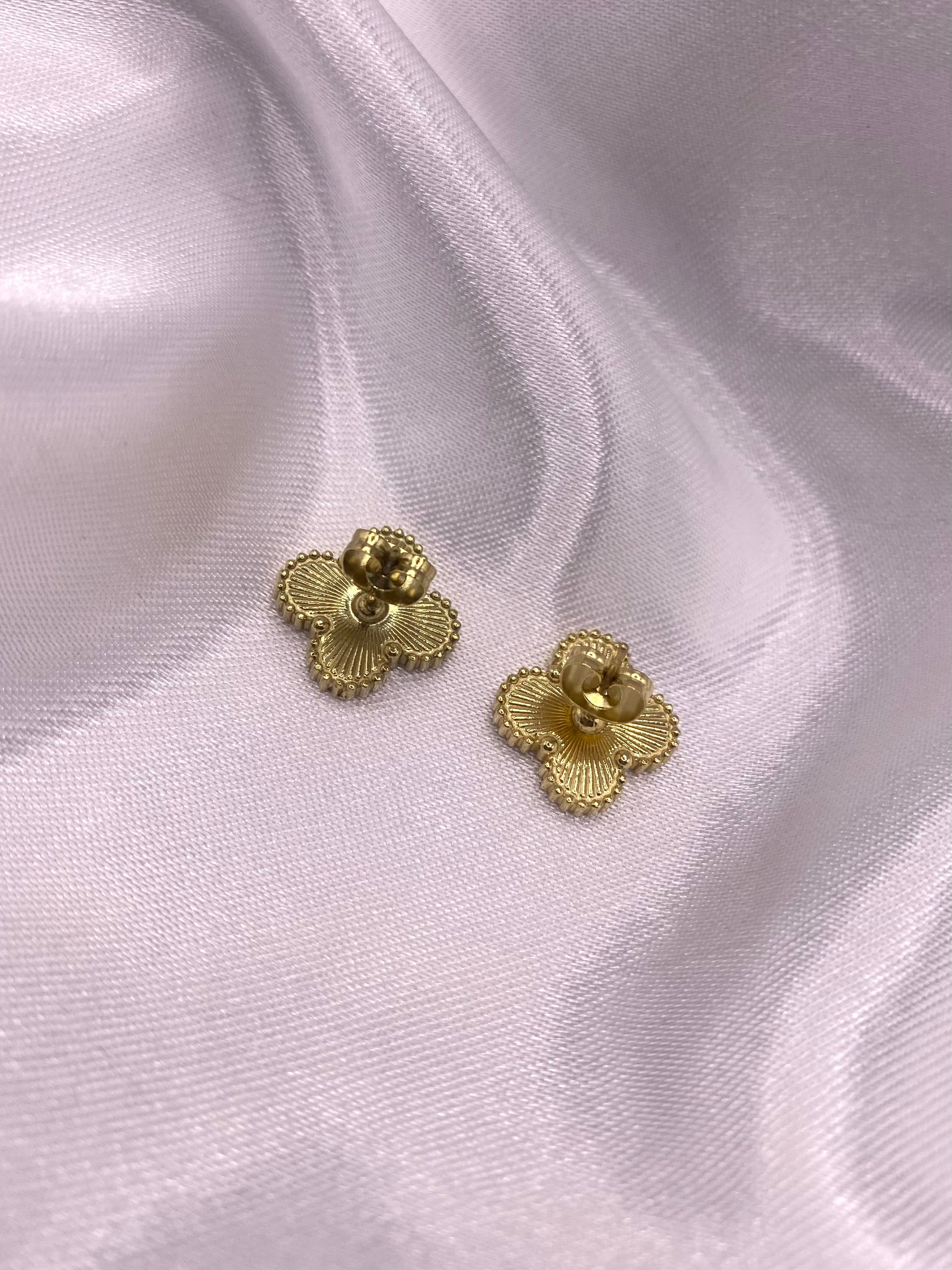 Clover Studs Goldplated